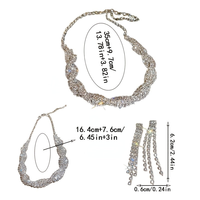 Sparkling Rhinestone Set
