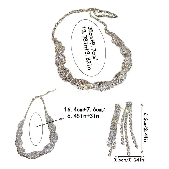 Sparkling Rhinestone Set