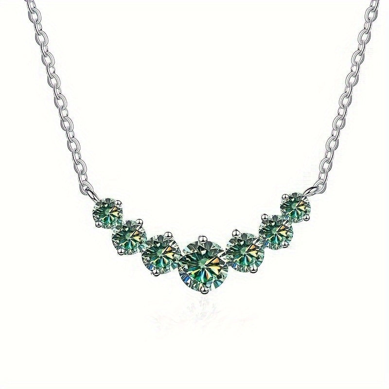 Elegant Moissanite Choker Necklace