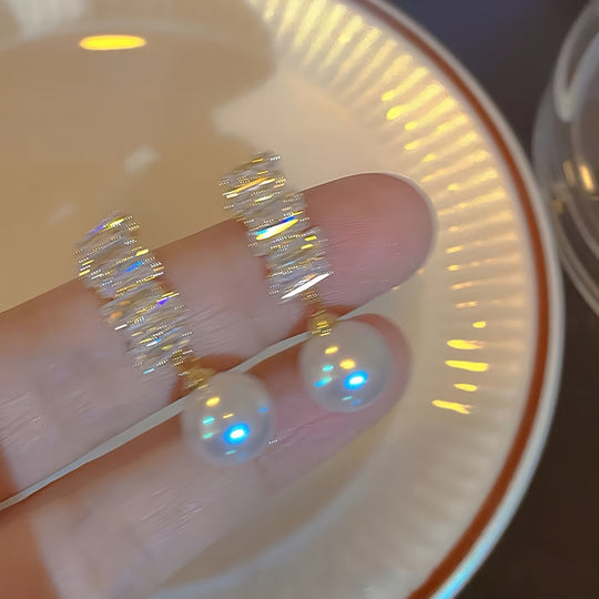 Elegant Geometric Drop Earrings for Women