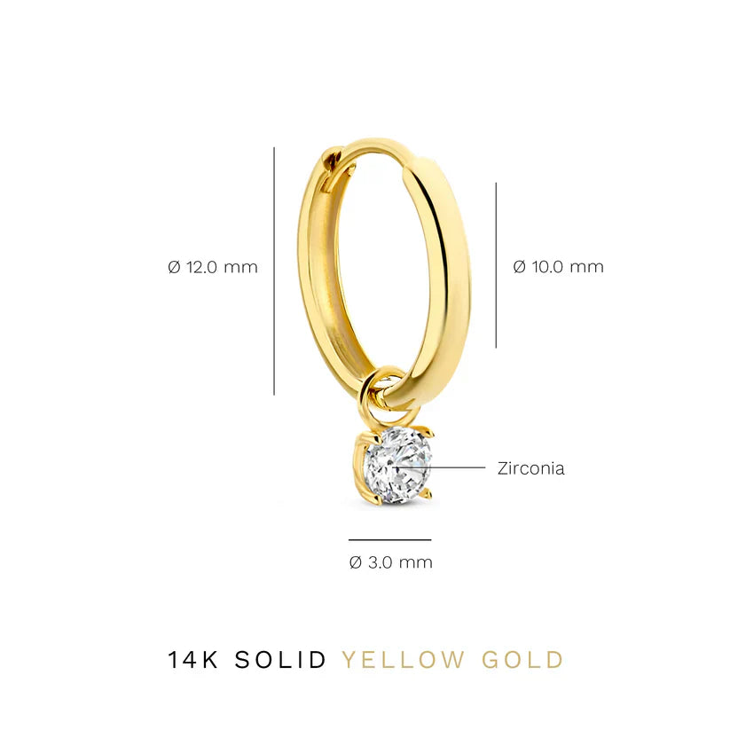 Larmes de Lune Stone Earrings Set