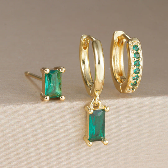 Cubic Zirconia Emerald Green