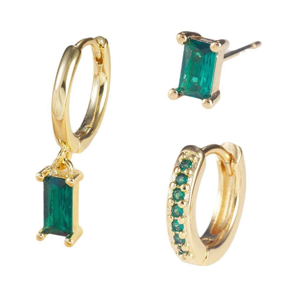 Cubic Zirconia Emerald Green