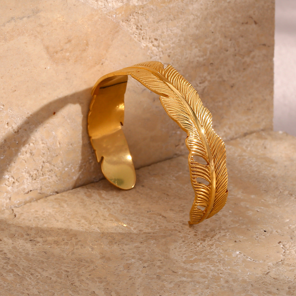 Angel Gold Bangle
