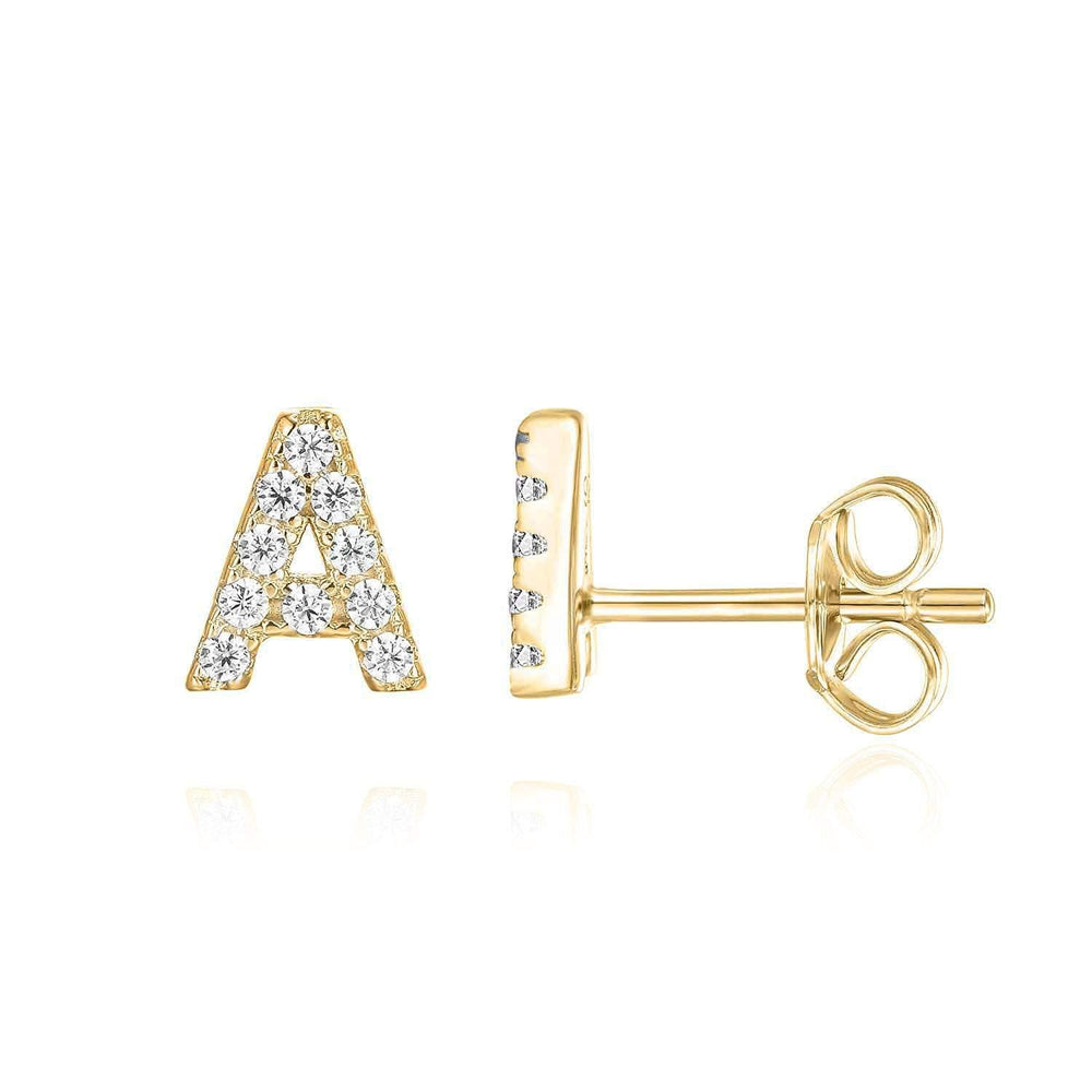 Initial Earring 1pc