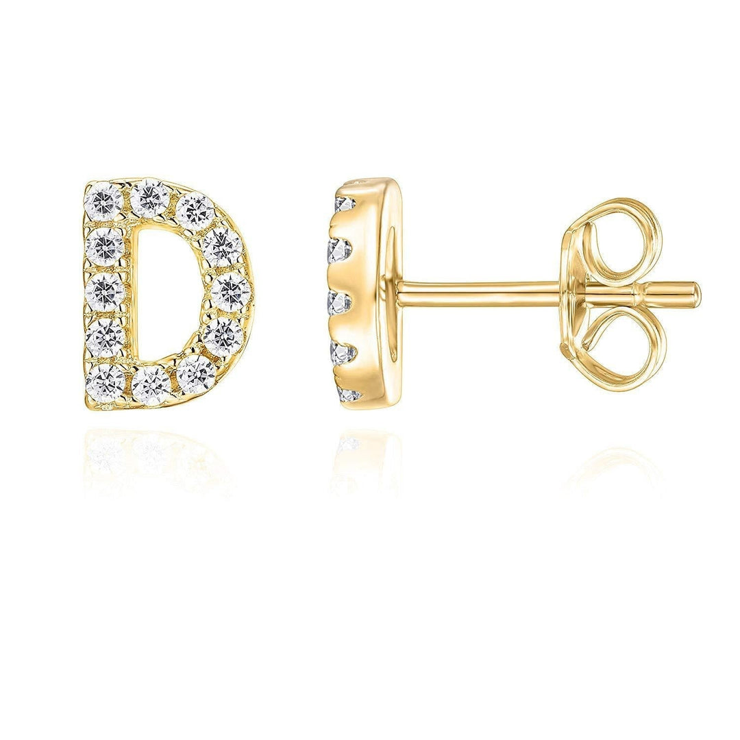 Initial Earring 1pc