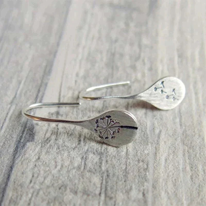 Dandelion Leaf Earrings
