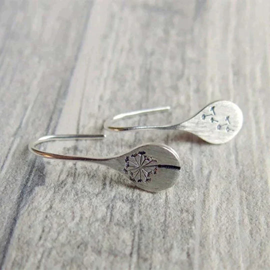 Dandelion Leaf Earrings