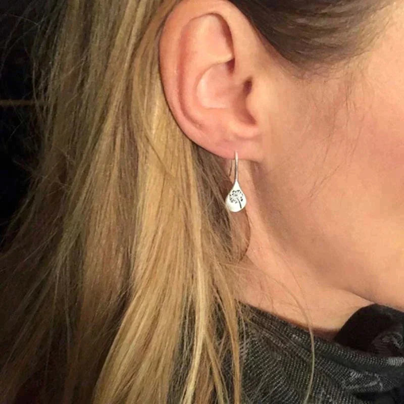 Dandelion Leaf Earrings
