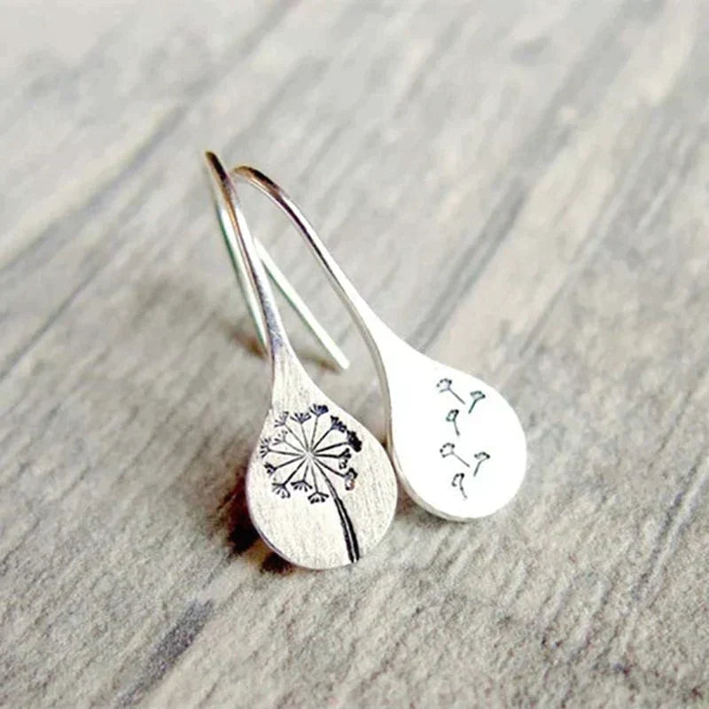 Dandelion Leaf Earrings