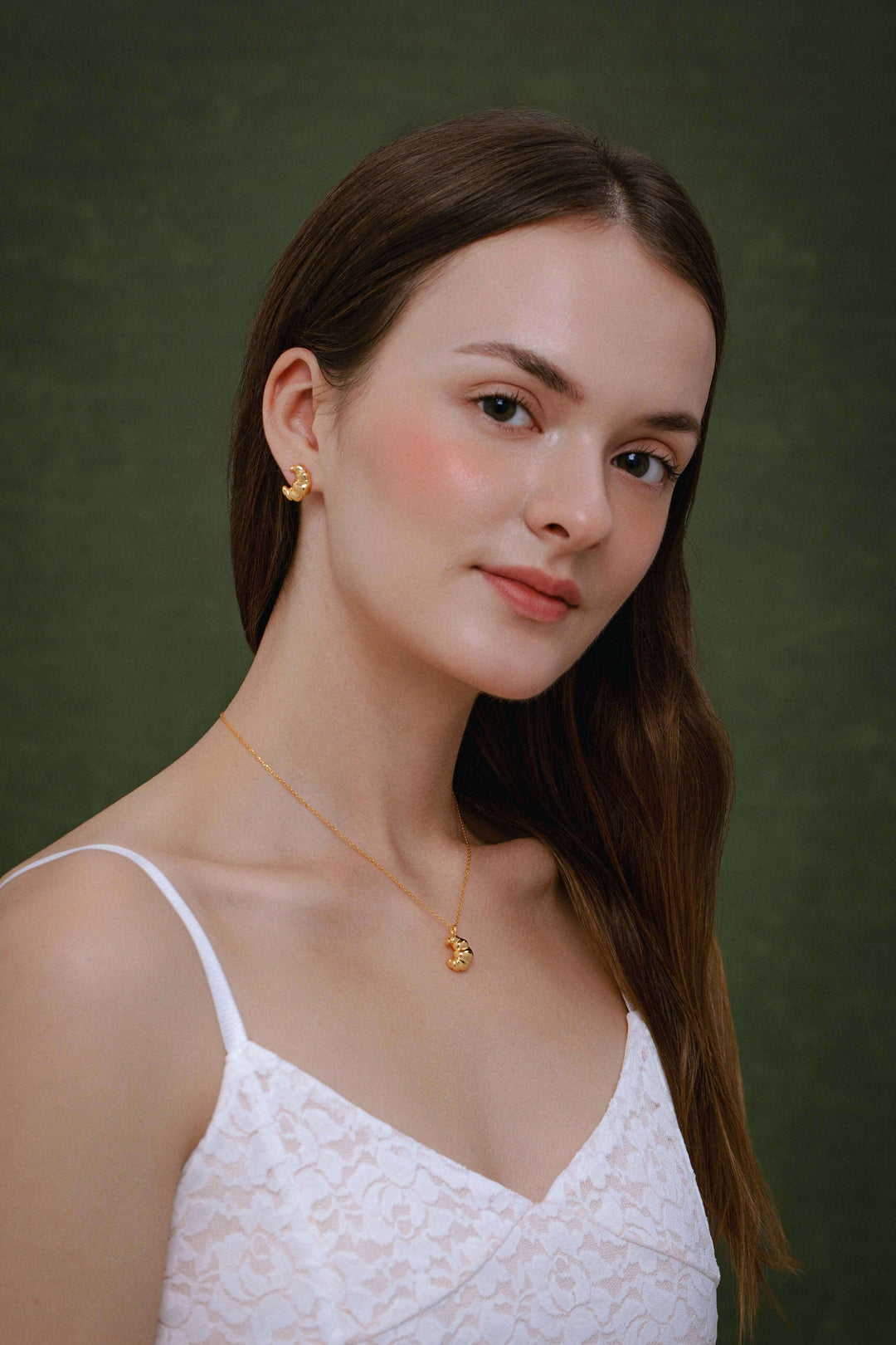 Croissant Necklace
