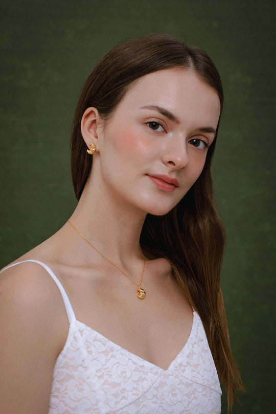Croissant Necklace