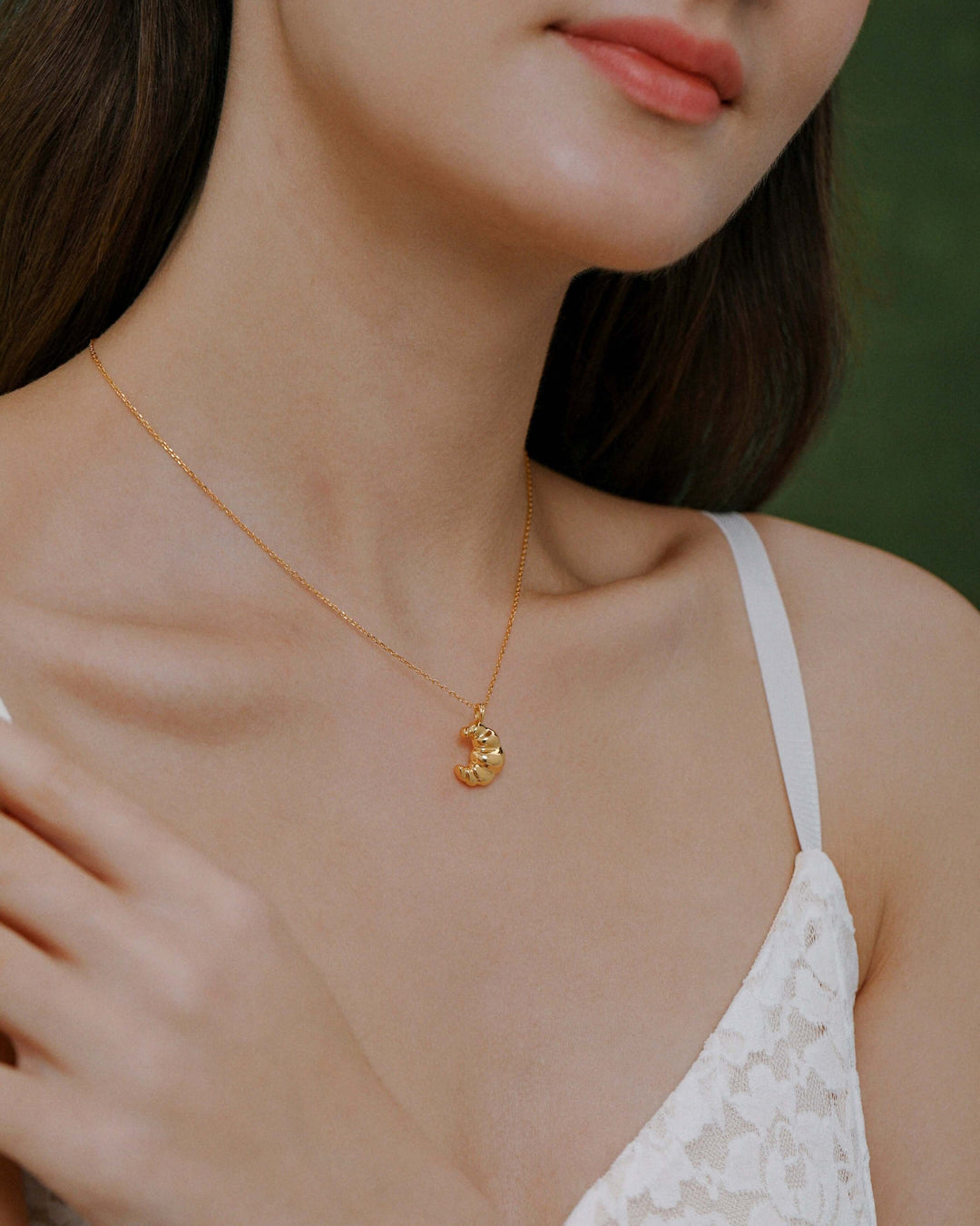 Croissant Necklace