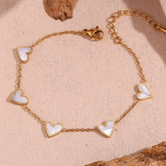 Sunlit Heart Bracelet