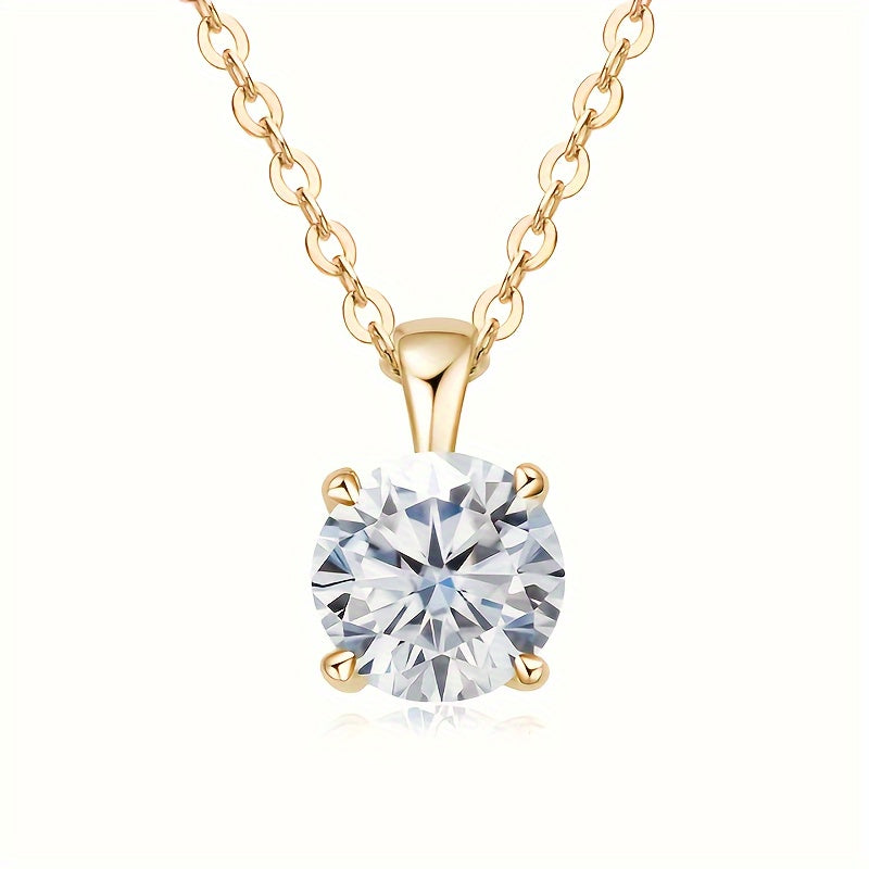 Exquisite Moissanite Daily & Party Necklace