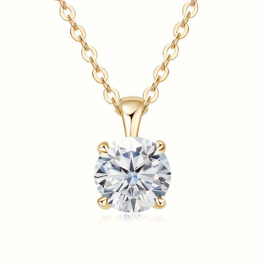 Exquisite Moissanite Daily & Party Necklace
