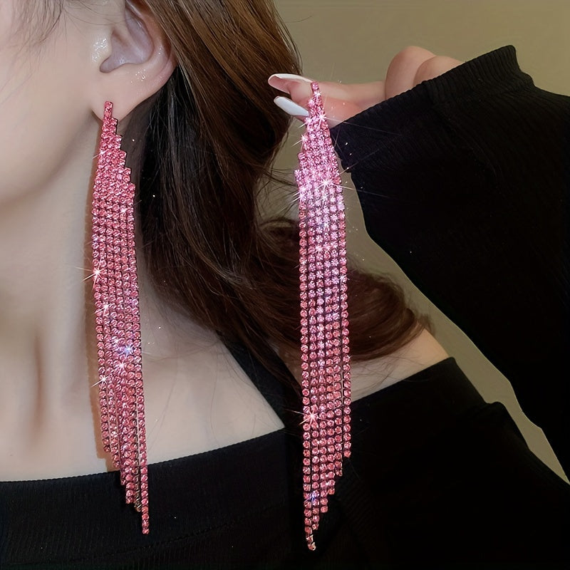 Sparkling Elegant Luxury Bling Tassel