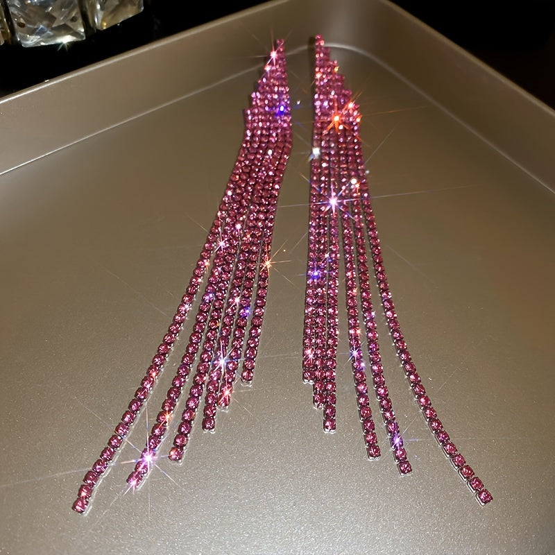 Sparkling Elegant Luxury Bling Tassel