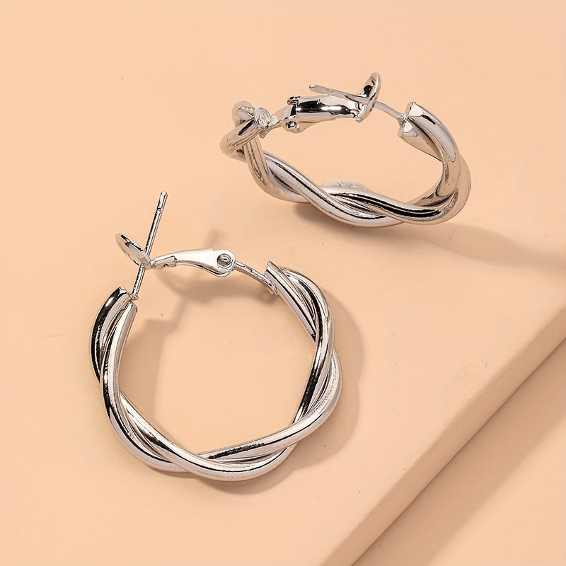 Simple Twist Earrings