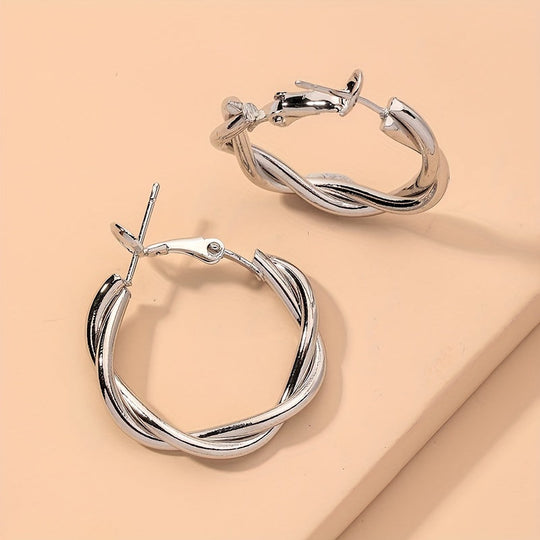 Simple Twist Earrings