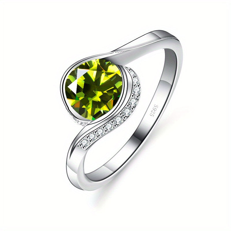 Moissanite Ring