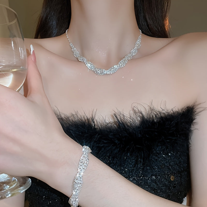 Sparkling Rhinestone Set