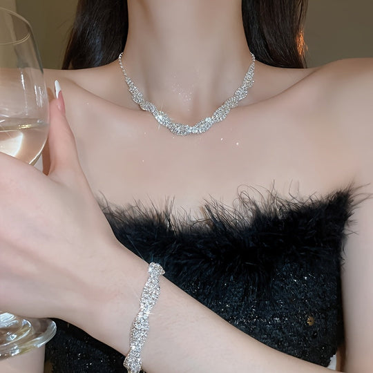 Sparkling Rhinestone Set