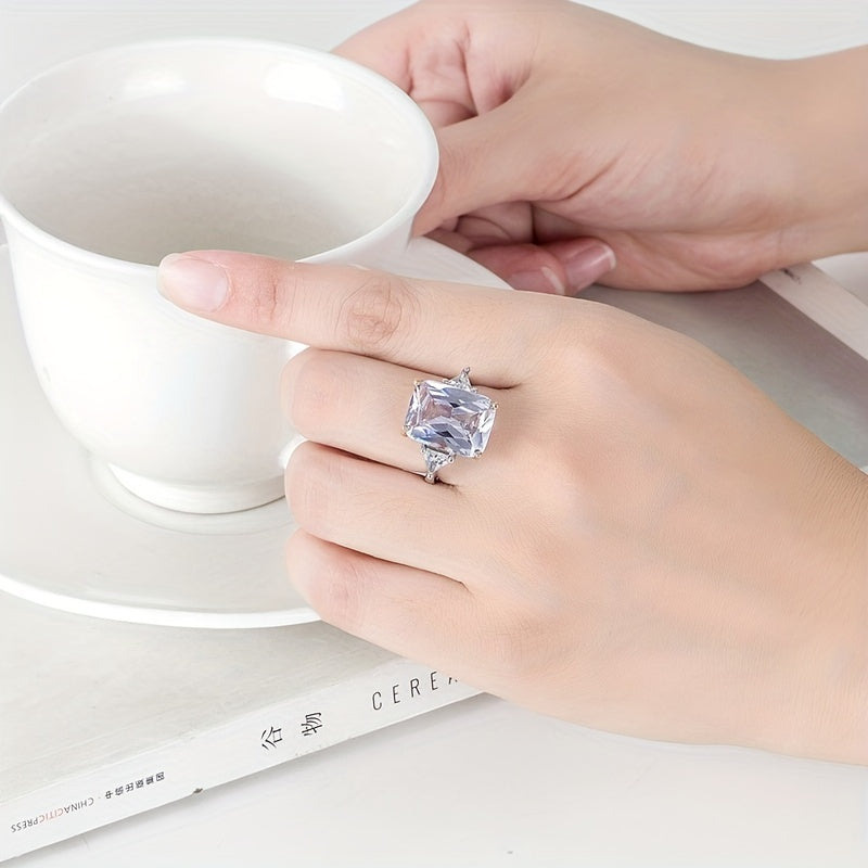 Luxury Cubic Zirconia Ring