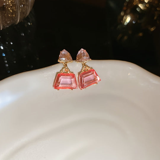 Geometric Trapezoidal Earrings