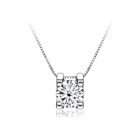Moissanite Pendant Necklace