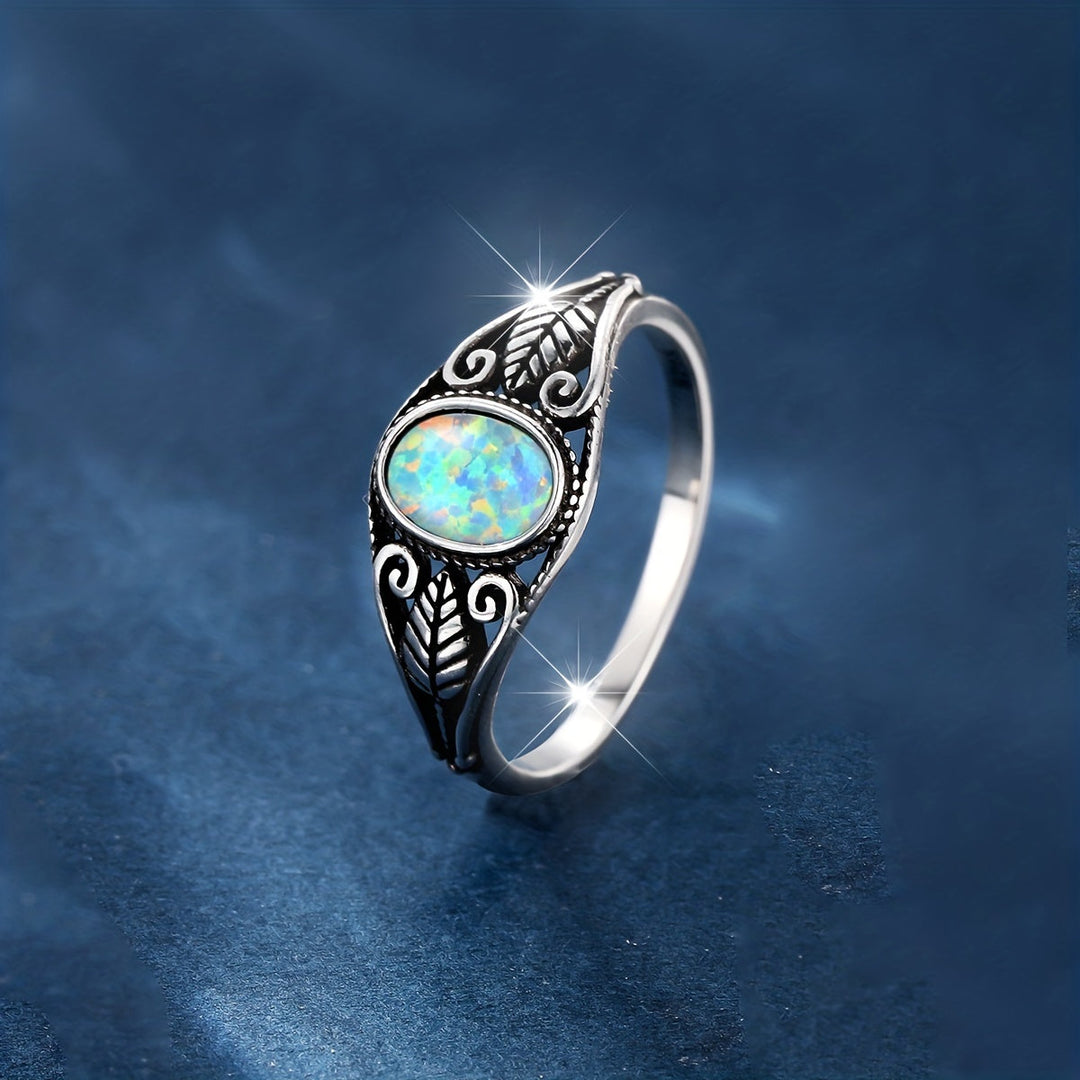 Vintage Boho Style Sterling Silver Ring