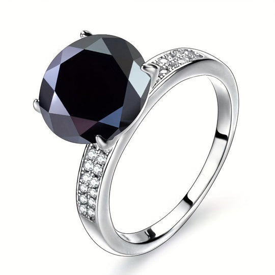 Simple Fashionable Moissanite Ring
