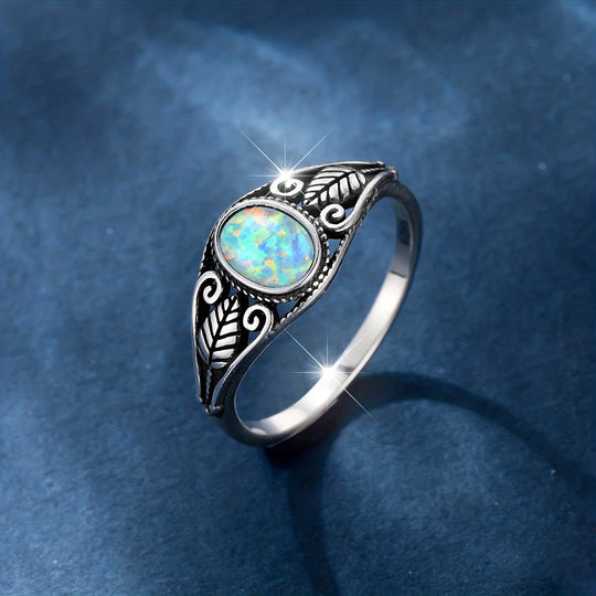 Vintage Boho Style Sterling Silver Ring
