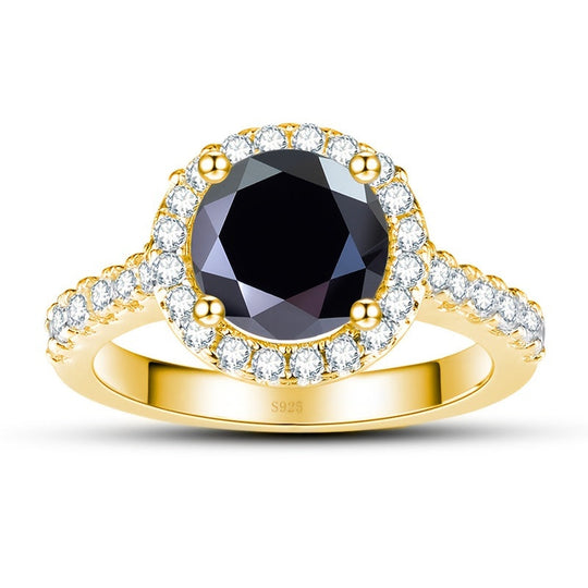 Moissanite Classic Halo Ring