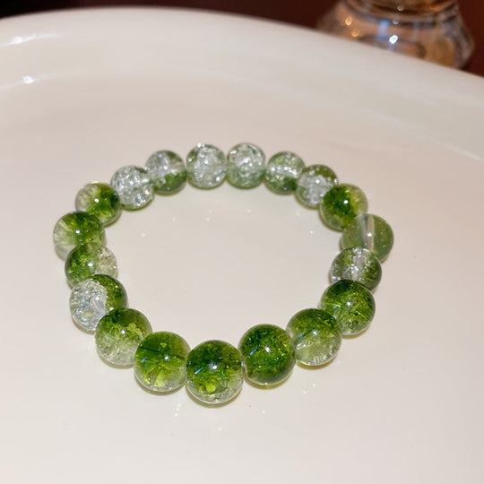 Spring And Summer Glass Beaded Bracelet