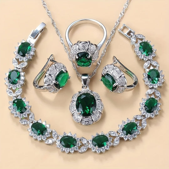 5pcs Women's Fashion Jewelry Set