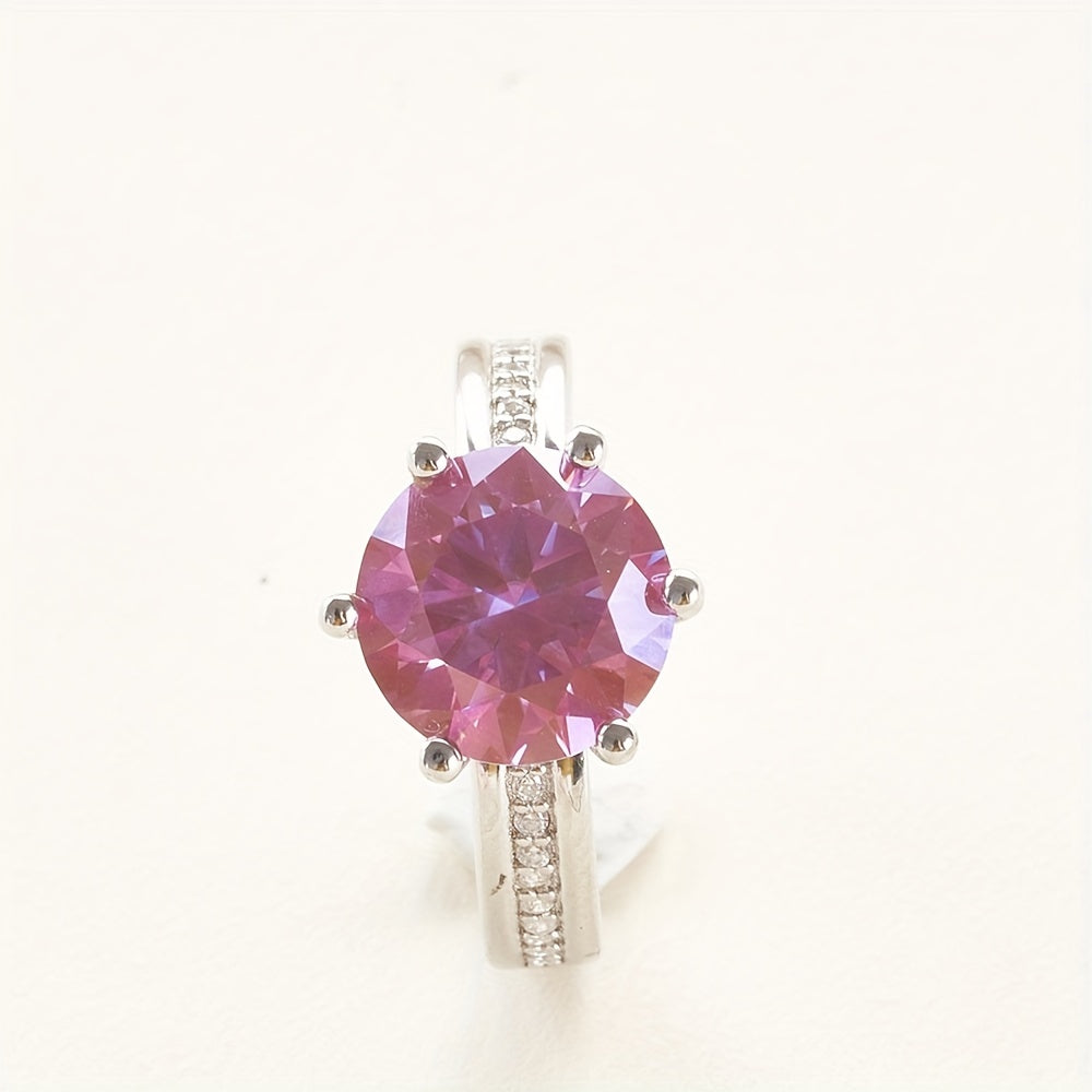 Moissanite Promise Ring