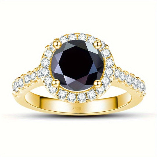 Luxury Moissanite Engagement Ring