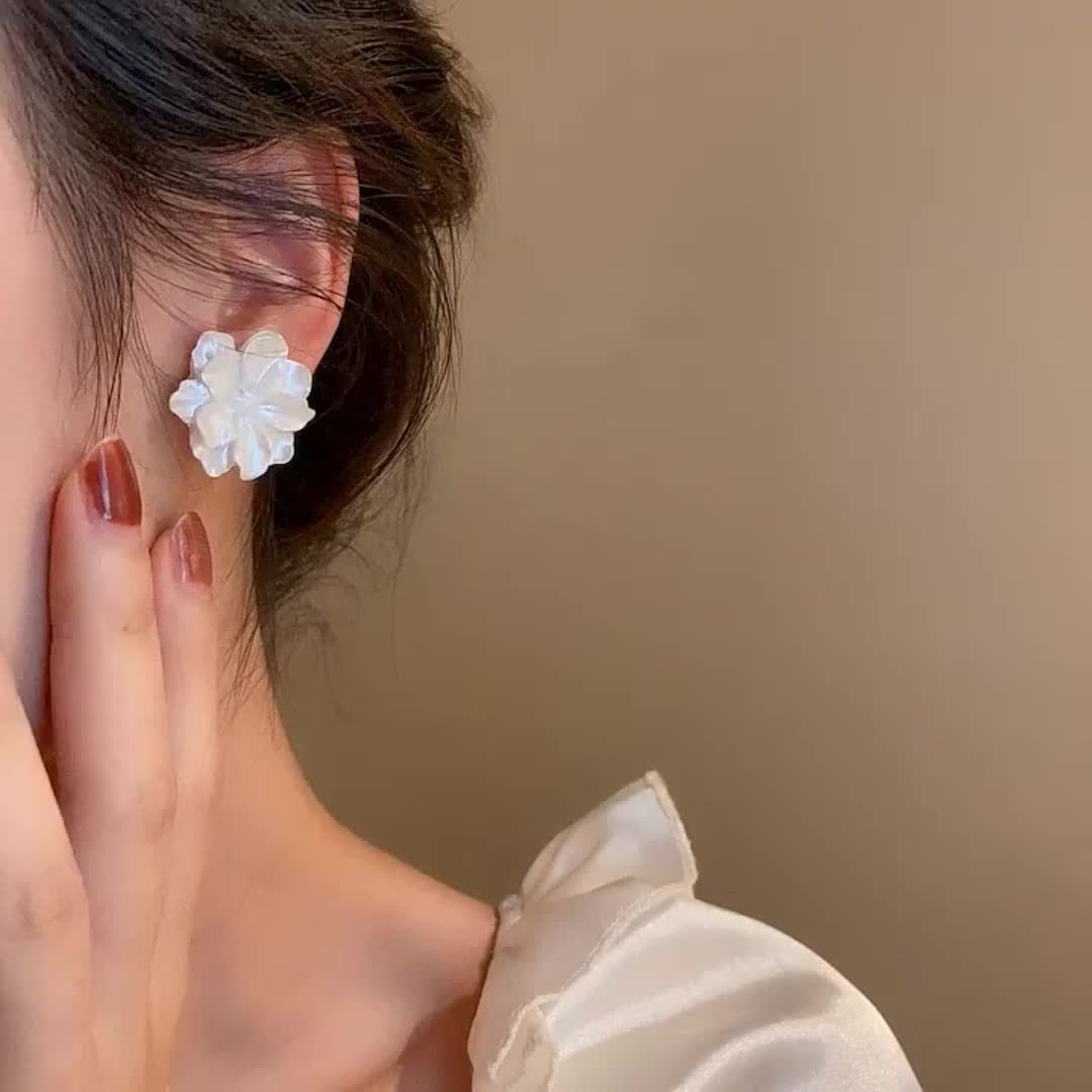 Flower Wedding Festival Earrings