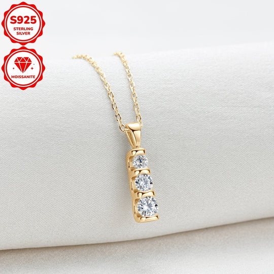 Moissanite Pendant Necklace