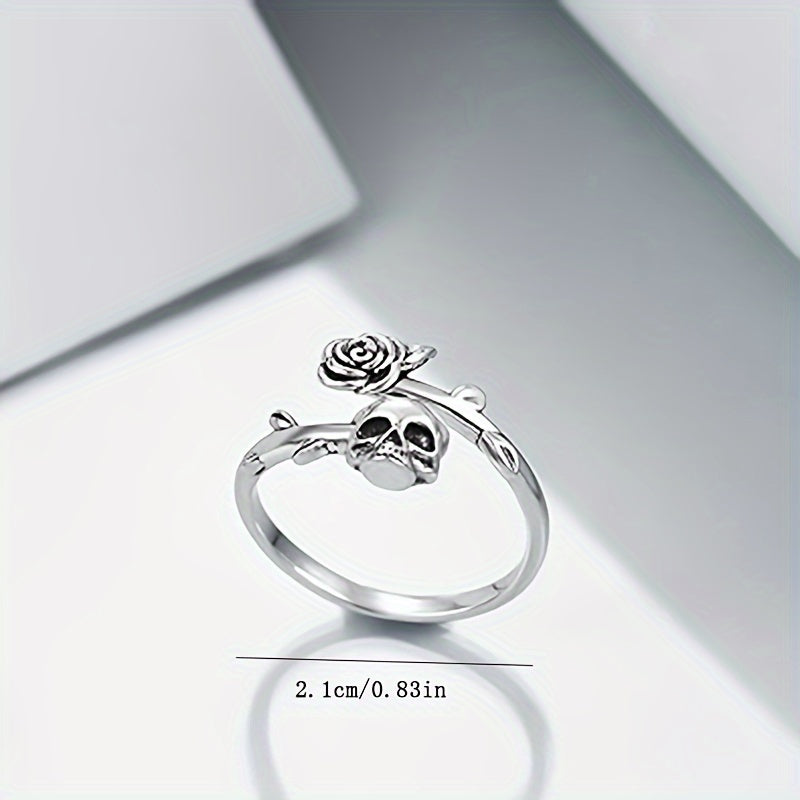 Adjustable Gothic Style Cuff Ring