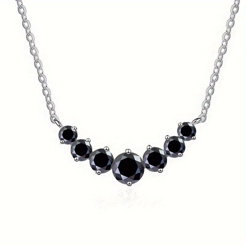 Elegant Moissanite Choker Necklace
