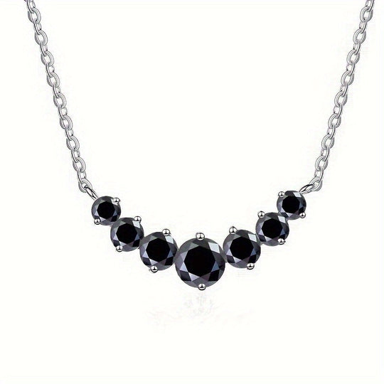 Elegant Moissanite Choker Necklace