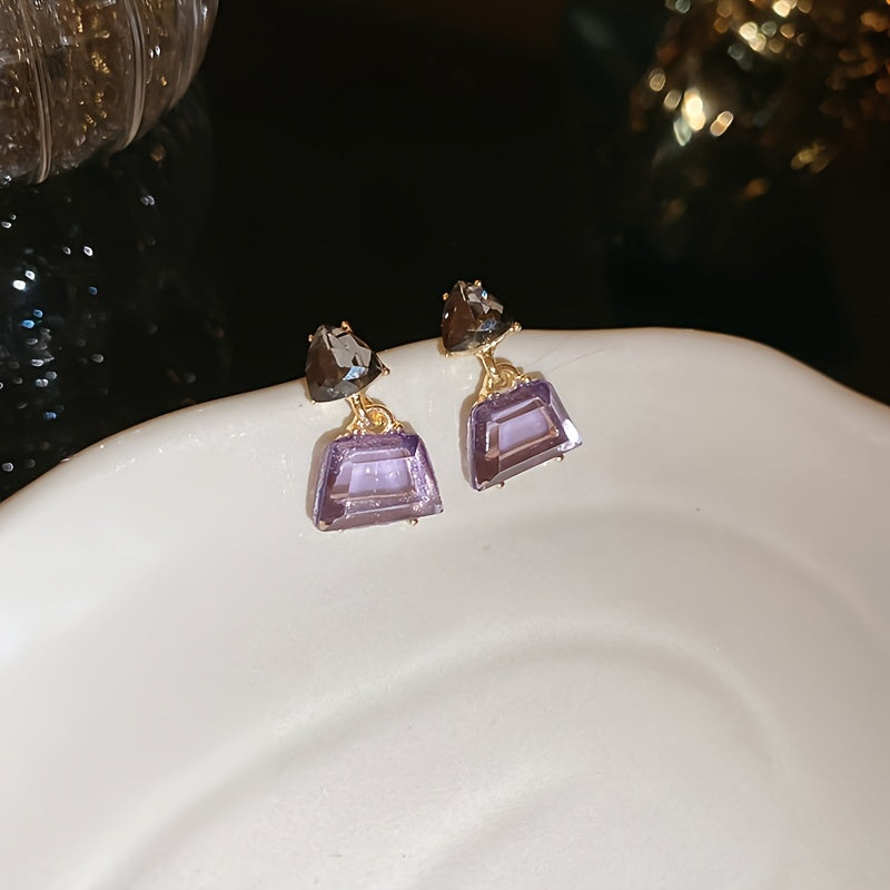 Geometric Trapezoidal Earrings