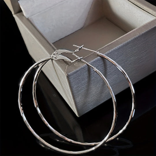 Circle Hook Earrings