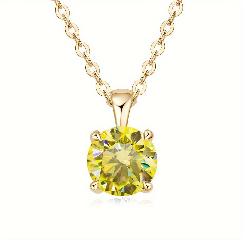 Multicolored Morganite Pendant Necklace