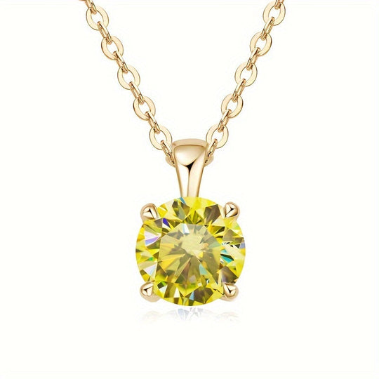 Multicolored Morganite Pendant Necklace