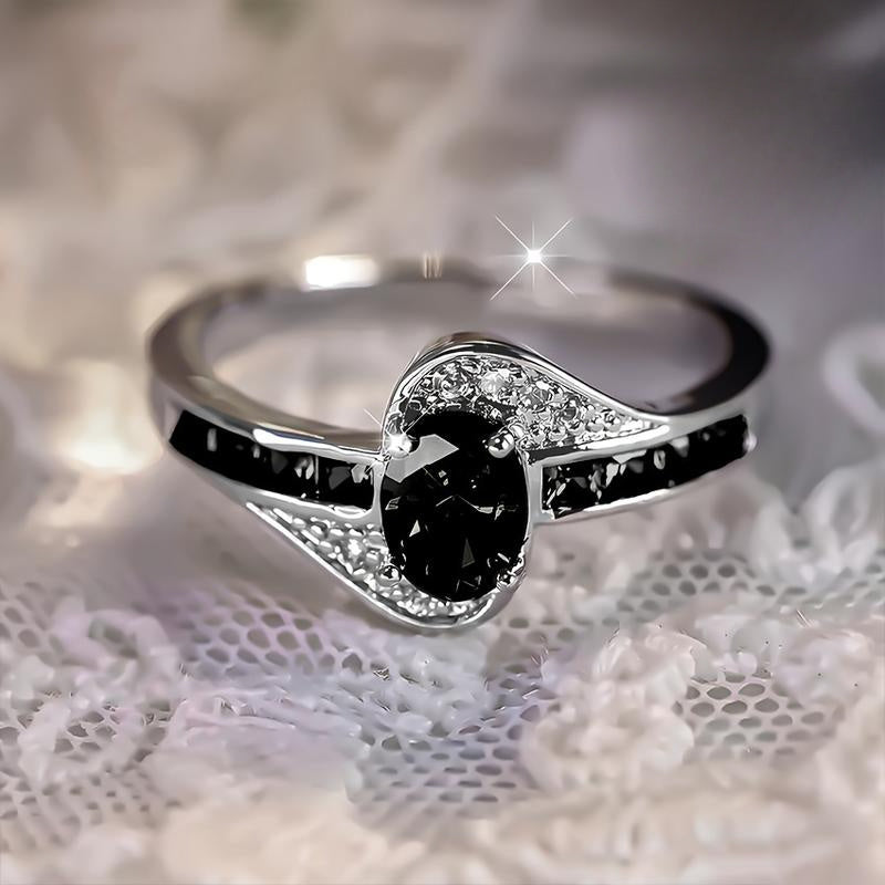 Black Infinity Ring