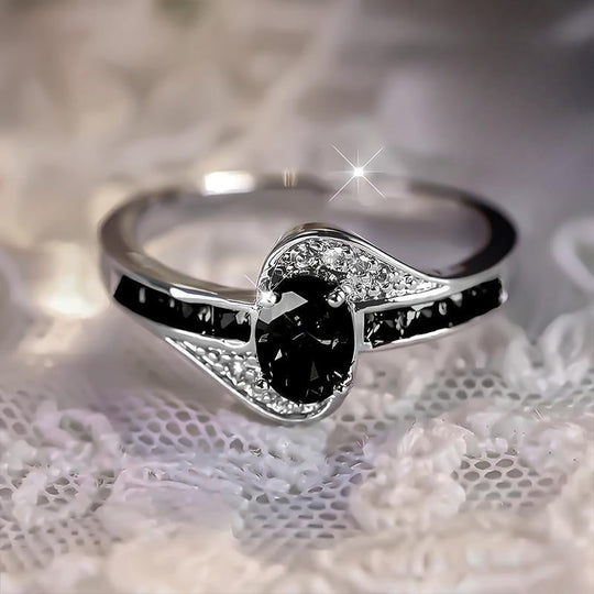 Black Infinity Ring