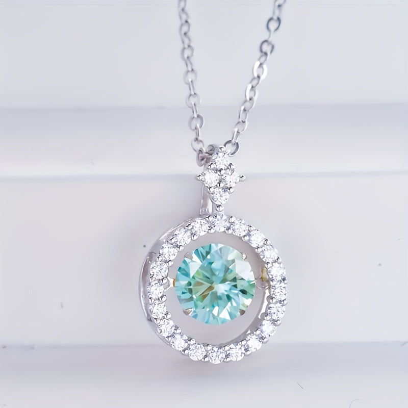 Moissanite Clavicle Chain Necklace